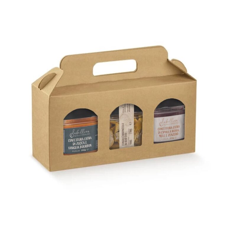 TRIS Confetture + Cardoncello Sott'Olio EVO - Confezione regalo